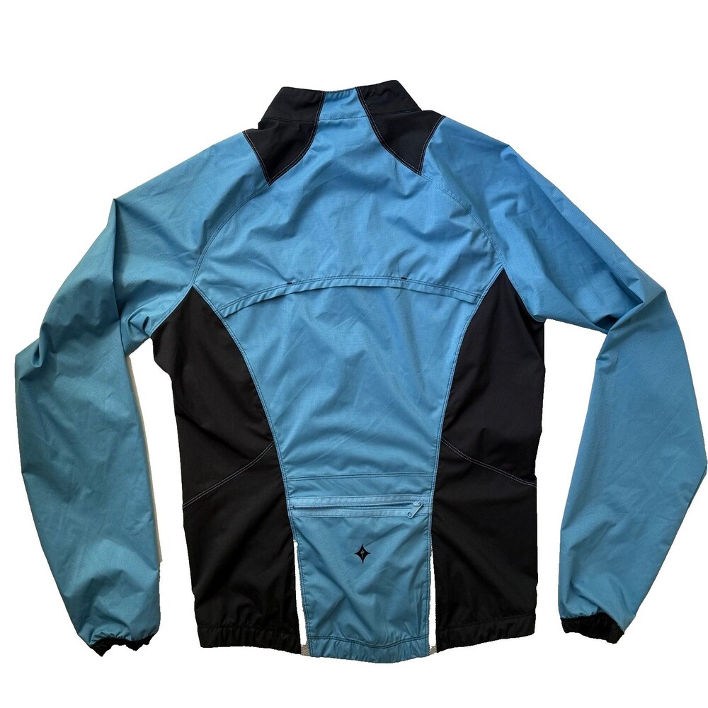 Specialized Women's Cycling Jacket Blue Black Full Zip Medium 🩵 - Picture 2 of 10